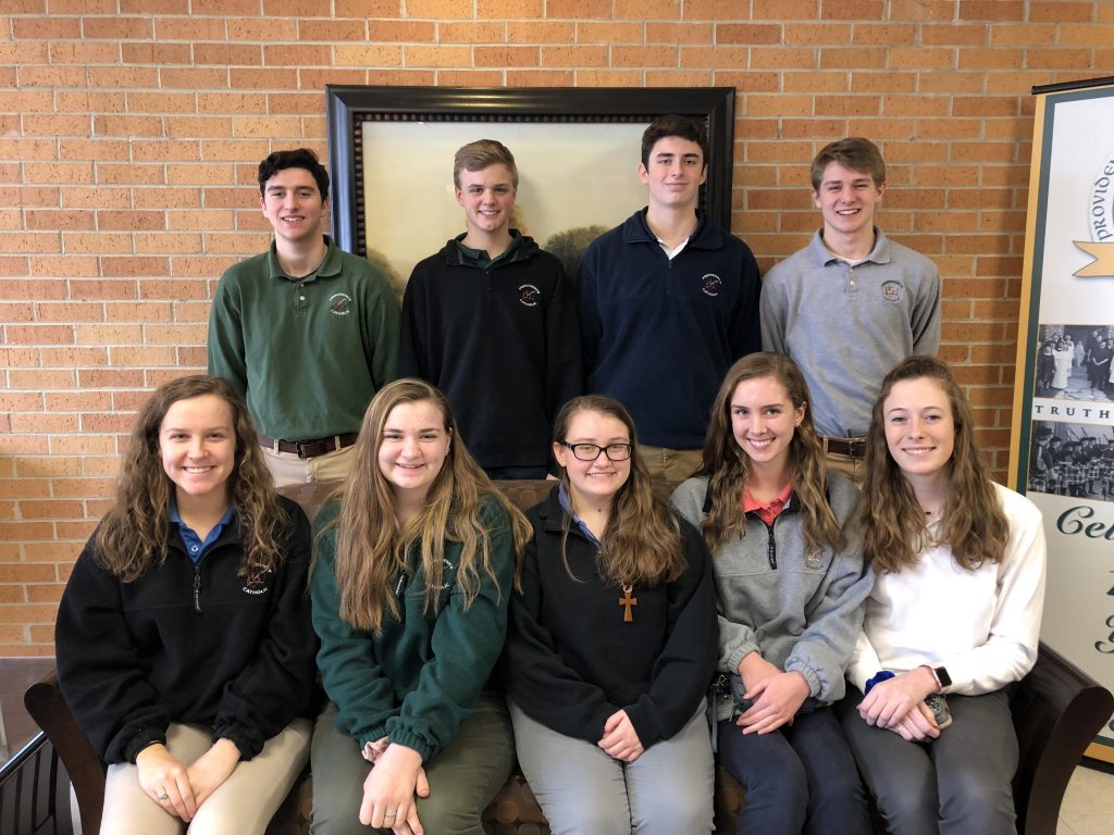 PCHS Announces Students of the Month | Providence Catholic High School