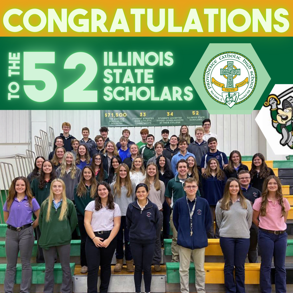 Providence Catholic Recognizes 52 Students as 20222023 Illinois State